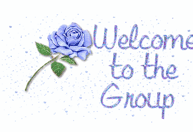 صورة ورد بنفسجي متحرك Welcome to the Group لمجموعات الواتس اب والفيس بوك - صور ورد وزهور Rose Flower images